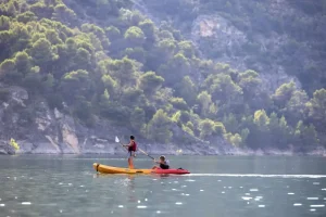 Navegar en el pantano de Alocén